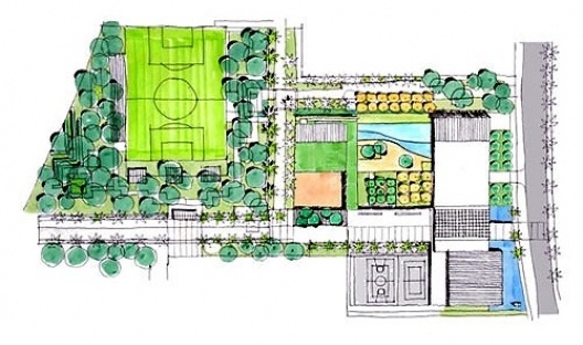 Concurso de Propostas Arquitetônicas para o futuro SESC Guarulhos, esquema de implantação, 4º lugar. Escritório Libeskind Llovet Arquitetos