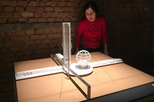 Exposição Vkhutemas: o futuro em construção (1918-2018), Instituto Lênin de Leonídov, , recriação Goma Oficina/Guilherme Tanaka