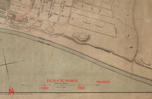 Adolpho Herbster, planta da cidade de Fortaleza Capital da Provincia do Ceará, 1888