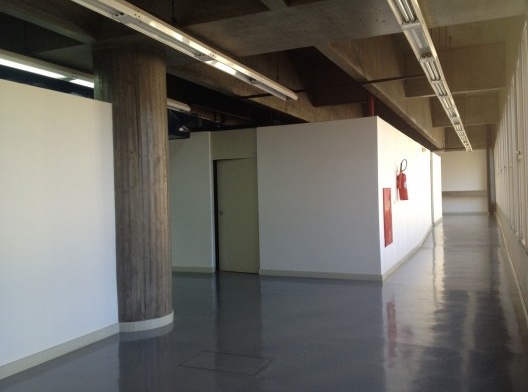 Bloco de sanitário do 1º pavimento, 2017