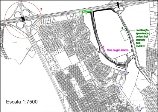 Diretrizes Viárias estabelecidas pela EMDEC