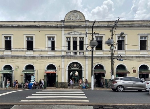 Fachada do Mercado de Carnes Francisco Bolonha, Belém PA