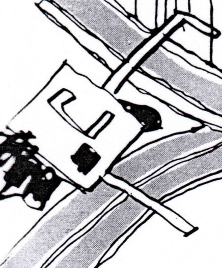 Projeto de remodelação do Vale do Anhangabaú, 1974. Croqui de Vilanova Artigas