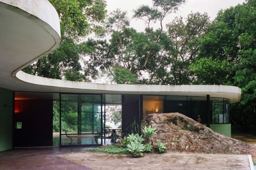 Casa Canoas, Rio de Janeiro RJ Brasil, 1953. Arquiteto Oscar Niemeyer