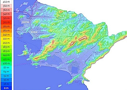 Topografia de Niterói