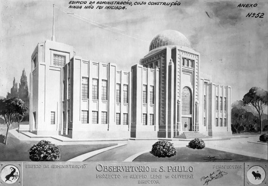 Administração, projeto original, 1930