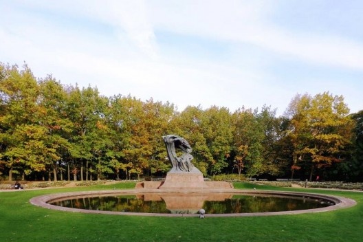Jardim da estátua de Chopin