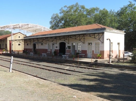 Interior antiga Cia. Fiação e Tecelagem Santa Bárbara