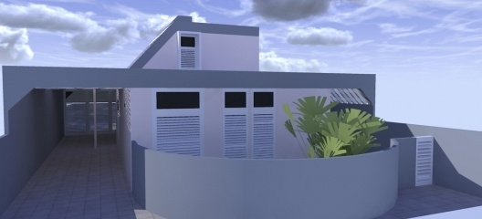 Residência Luís Carlos Carvalho, 1976. Arquitetura: de Antonio José do Amaral e Silva e Maria Berenice Fraga do Amaral