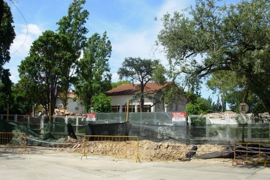 Demolição da Casa das Telhas