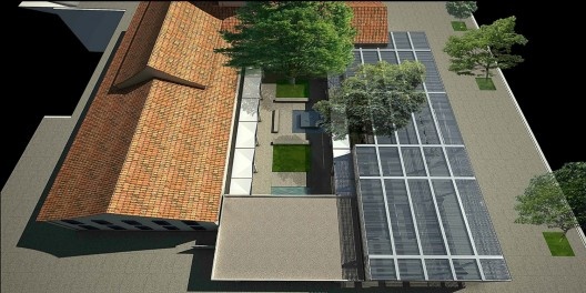 Readequação para o Pateo do Colégio, maquete eletrônica, São Paulo SP Brasil, 2013. Arquiteto Pedro Mendes da Rocha/ Arte 3 Arquitetura