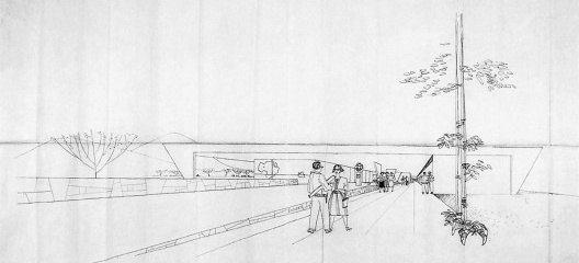 Perspectiva de apresentação do Ginásio de Itanhaém