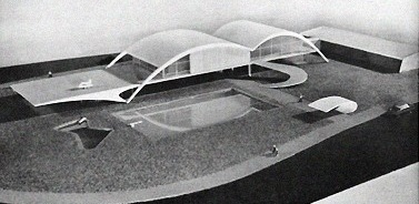 Abóbadas. Clube Libanês, Belo Horizonte, 1955. Oscar Niemeyer