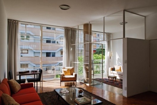 Edifício Louveira, vista interna. São Paulo, 1946, João Batista Vilanova Artigas