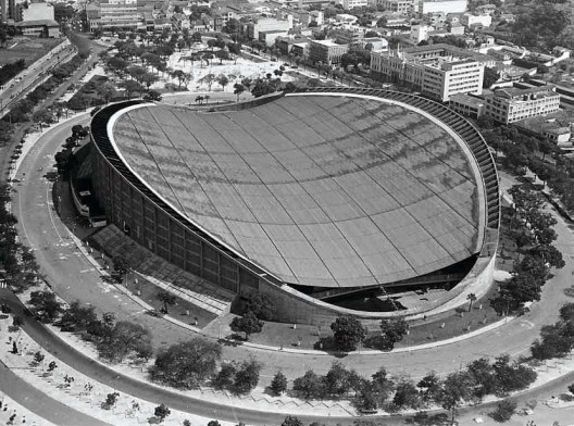 Pavilhão de São Cristóvão, Rio de Janeiro. Arquiteto Sérgio Bernardes