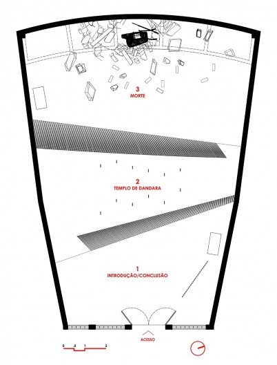 Templo de Dandara, Museu de Arte Contemporânea de Mato Grosso do Sul, Campo Grande, MS Brasil, 2018. Arquiteto Alex Nogueira