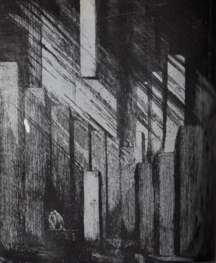 Desenho de Craig para um “teatro ideal