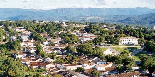 Foto aérea de Villa Boa de Goyaz, 2000