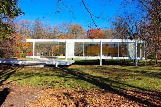 Farnsworth House: Face Sul