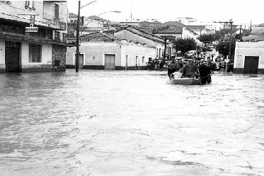 Fig. 3 – Alagamento na Av. Expedicionários Brasileiros em 1970