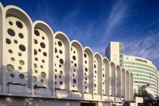 Fachada do Hotel Fontainebleau, Miami Beach, 1952