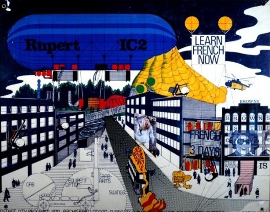 Instant City, Archigram, Ron Herron e Dennis Crompton