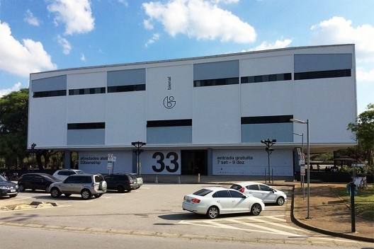 Fachada do Pavilhão da Bienal, 1a sede do MAC USP, São Paulo SP Brasil, 2018