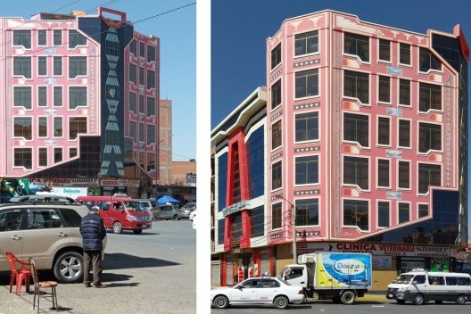 Realismo mágico arquitetônico de El Alto