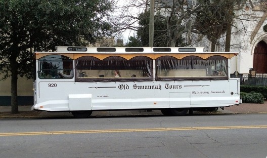 Ônibus turístico de Savannah