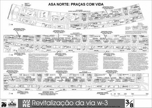 Concurso Público de Preliminares de Arquitetura e de Urbanismo para Revitalização das Vias W3 Sul e W3 Norte