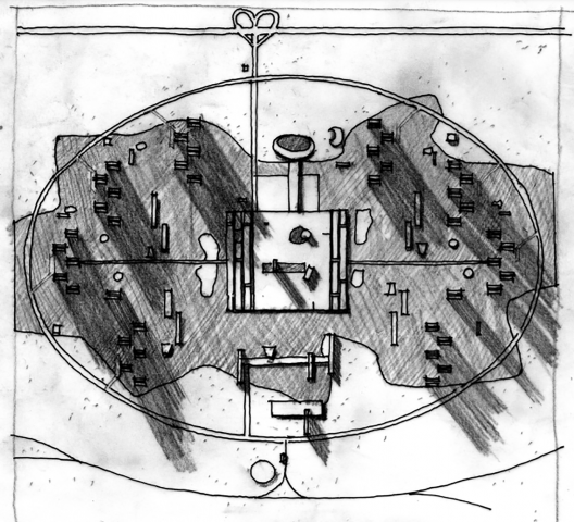 Plano Neguev, 1964. Arquiteto Oscar Niemeyer