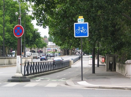 Ciclovias exclusivas em Paris