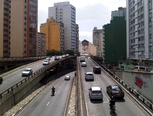 Elevado Costa e Silva, o Minhocão