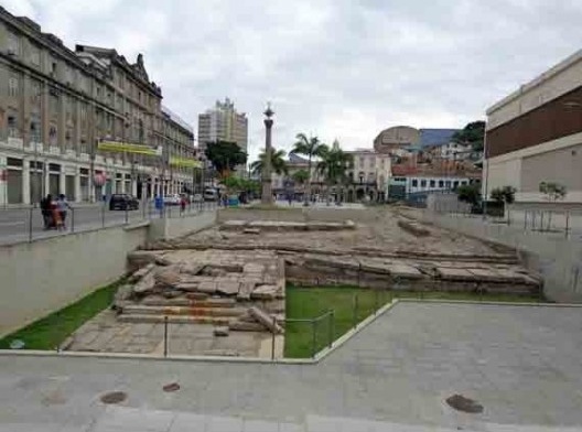 Cais do Valongo, centro do Rio de Janeiro