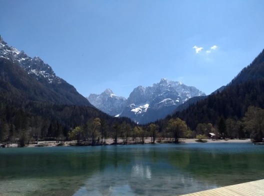 Lago no Vale de Soča