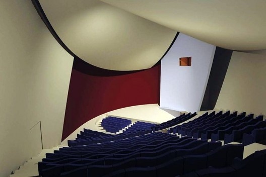 Cidade da Música, perspectiva interna, Rio de Janeiro. Arquiteto Christian de Portzamparc