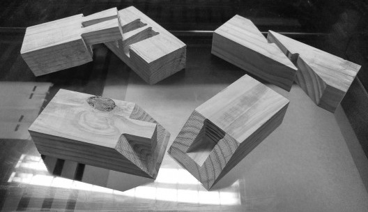 Encaixes, mock-ups escala 1:1
