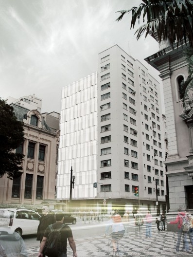 Nova Biblioteca da USP, fachada