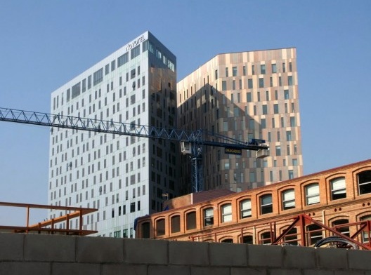 Distrito 22@, Barcelona. O bairro fabril de Poble Nou vai se transformando em bairro empresarial