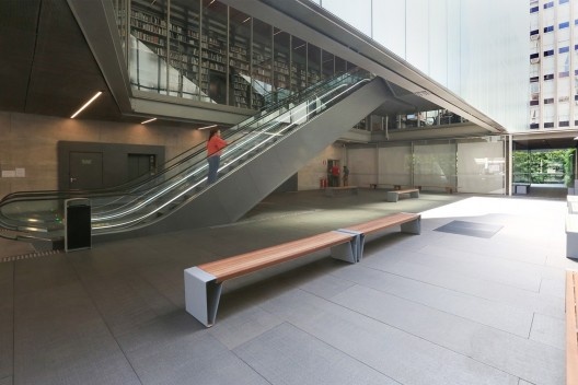 Instituto Moreira Salles, térreo, São Paulo SP Brasil, 2017. Arquitetos Vinicius Andrade e Marcelo Morettin/ Andrade Morettin Arquitetos