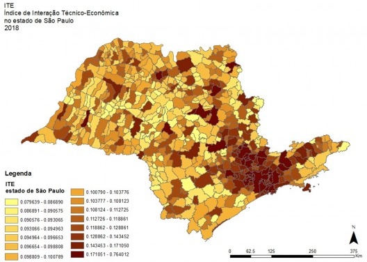 Índice de interação técnico-econômica, 2018