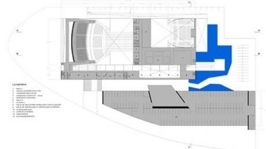 Planta nível +5.00 - entrada principal