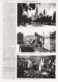 Página 271 de Schweizerische Bauzeitung, 19/1955 (artigo de F. Stüssi sobre a atividade de construção no Brasil)