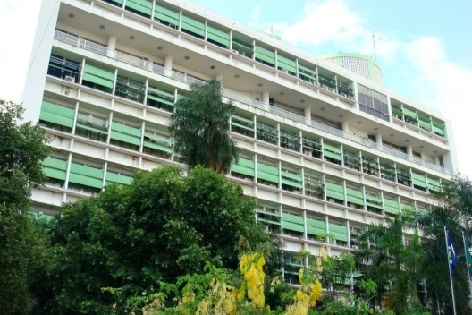 Palácio Alencastro, Cuiabá, 1960. Arq. Benjamin Carvalho Araújo e Karl Sass