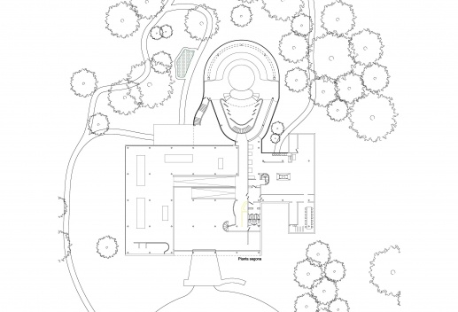 Oscar Niemeyer, Casino, Pampulha, Belo Horizonte, 1942, planta