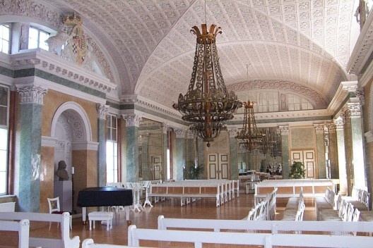 Concerto de Bach na Sala dos espelhos no castelo de Köthen