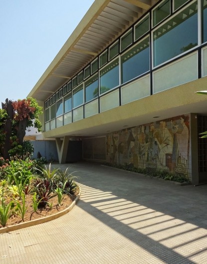 Residência Nanzita Salgado, Cataguases. Arquiteto Francisco Bolonha, 1958