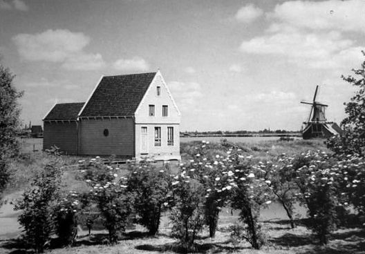 A primeira casa no Zaanse Schans