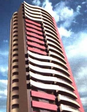 Edifício de apartamentos, TFG, Curso de Arquitetura da UFRN, 1999. Aluno Giuliano Caldas; Orientador Gil Peres