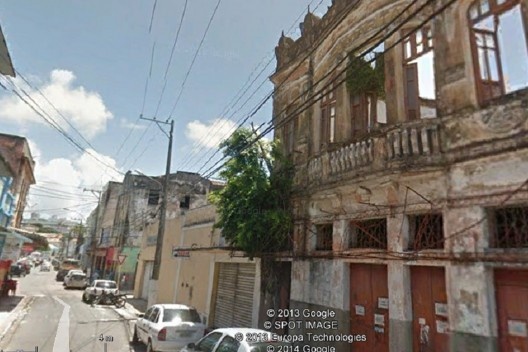 Edifício “A Samaritana”, na rua Doutor Barata